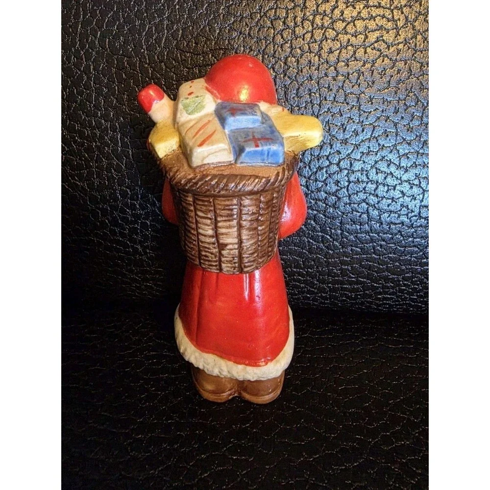 Towle Sigma Christmas Ornament Santa with Sack of Presents 1983 Vintage